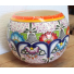 Mexican Talavera Round Planters Flores